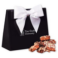 English Butter Toffee in Black & White Triangular Gift Box